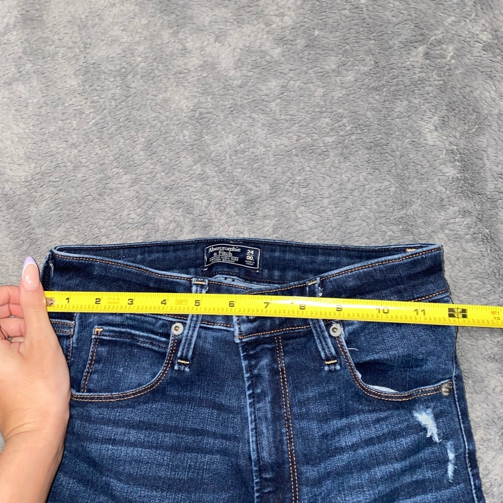abercrombie high rise super skinny jeans